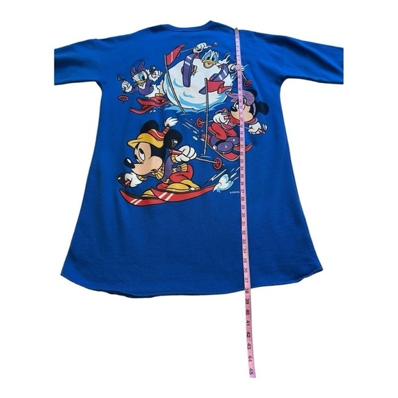 Mickey Unlimited Vintage Long Sleeve Sleep Shirt Tunic - Size Large - Picture 9 of 9